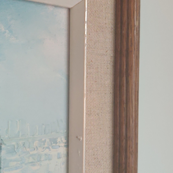 Original Paris painting on canvas by P.Rambert - Picture 6 of 12